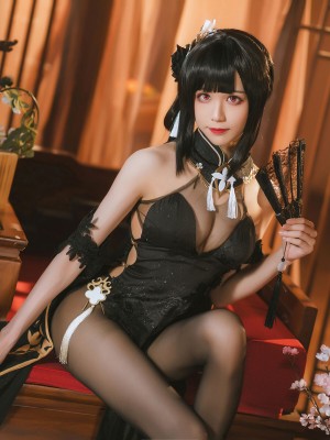 Tomoyo酱-碧蓝航线-镇海旗袍_09