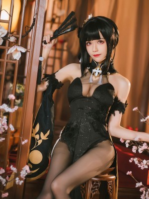 Tomoyo酱-碧蓝航线-镇海旗袍_23