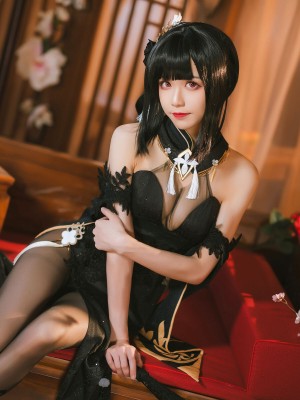 Tomoyo酱-碧蓝航线-镇海旗袍_44