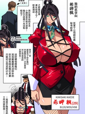 [スタジオみずよーかん (東戸塚らいすた)] 希岬楓 2 -爆乳人妻秘書の中出し肉体接待媚薬潮吹き射乳アクメ- [不咕鸟汉化组] [DL版]_03