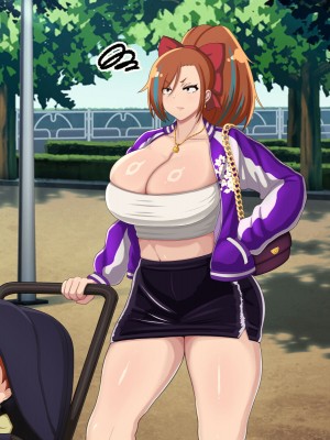 [ラフラブ] デカパイヤンママ旦那の居ぬ間にクソ○キと本気交尾してしまう_255