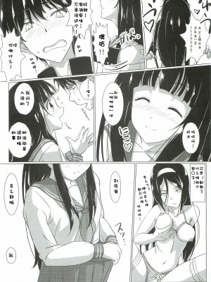 [脸肿汉化组] (C82) [VIRGINAL (Uro-G)] 気になります？ (氷菓)_05