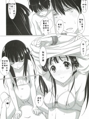 [脸肿汉化组] (C82) [VIRGINAL (Uro-G)] 気になります？ (氷菓)_13