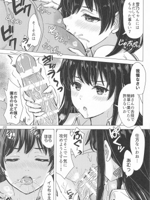 (C103) [studio A (稲鳴四季)] 魅惑的に雪ノ下姉妹が篭絡してくる。 (やはり俺の青春ラブコメはまちがっている。)_04