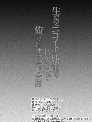 [180R] 生意気ニコイチ地雷をわからせて俺専用オナホにした話 [DL版]_59
