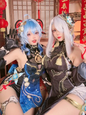 九言x小瑶幺幺-原神双人年贺_03