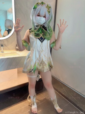 软萌兔兔酱 - 史莱姆草神 with GIF_019