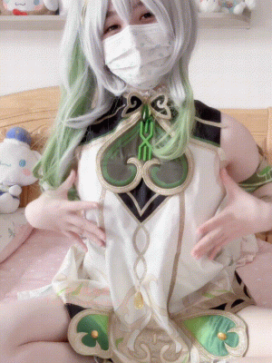 软萌兔兔酱 - 纳西妲 with GIF_077