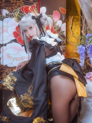 萌芽儿 - 白兔和服_17