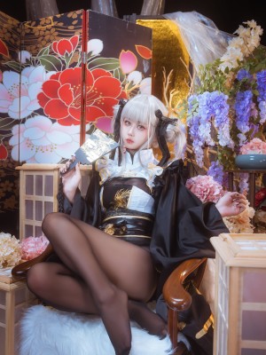 萌芽儿 - 白兔和服_05