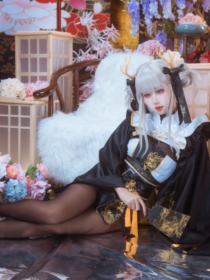 萌芽儿 - 白兔和服_08