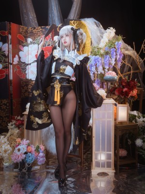 萌芽儿 - 白兔和服_04