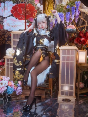 萌芽儿 - 白兔和服_09