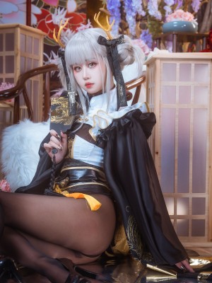 萌芽儿 - 白兔和服_07