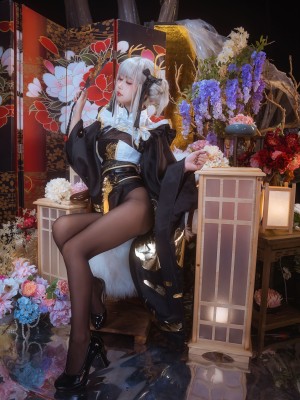 萌芽儿 - 白兔和服_14