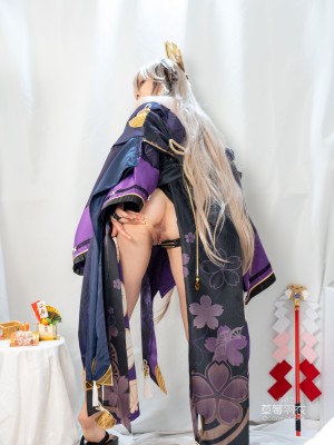 [草莓羽衣][黒ギャル八重神子]墨桜色の夜笙雅芸_33