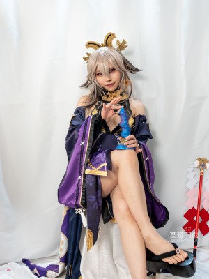 [草莓羽衣][黒ギャル八重神子]墨桜色の夜笙雅芸_40