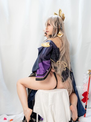 [草莓羽衣][黒ギャル八重神子]墨桜色の夜笙雅芸_12