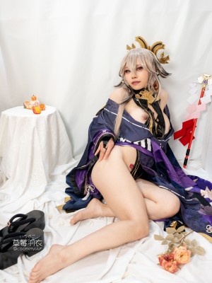 [草莓羽衣][黒ギャル八重神子]墨桜色の夜笙雅芸_24