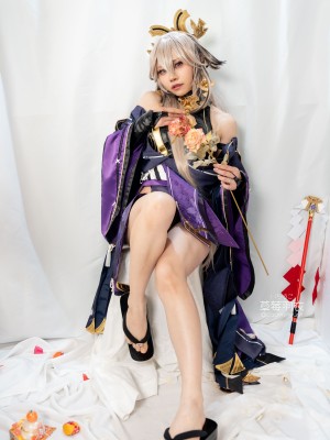 [草莓羽衣][黒ギャル八重神子]墨桜色の夜笙雅芸_42