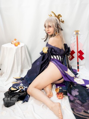 [草莓羽衣][黒ギャル八重神子]墨桜色の夜笙雅芸_51