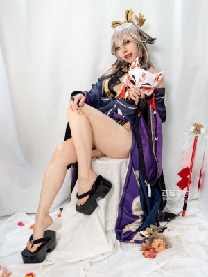 [草莓羽衣][黒ギャル八重神子]墨桜色の夜笙雅芸_14