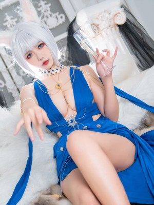 [Momoko葵葵&瓜希酱] 碧蓝航线赤城&加贺 礼服_06