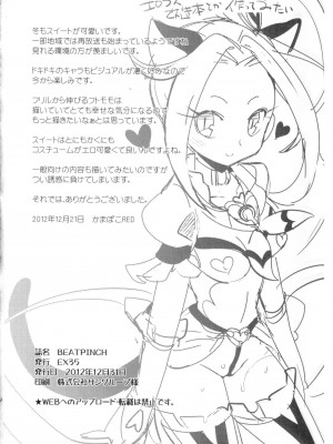 (C83) [EX35 (かまぼこRED)] BEAT PINCH (スイートプリキュア♪)_23