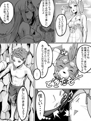 (C103) [腹イタ産業 (シロパカ)] 常夏の聖杯 (ゼノブレイド2)_04