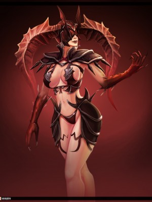 Artist Galleries ___ Vempire_1235_Sucubus_Pinup_B