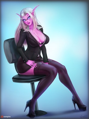 Artist Galleries ___ Vempire_1334_Taelanna_Pinup_Suit_F