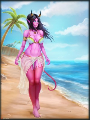 Artist Galleries ___ Vempire_1488_Vale_Beach_Pinup_F