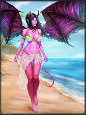 Artist Galleries ___ Vempire_1489_Vale_Beach_Pinup_G