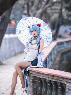 [大大卷卷小卷]原神甘雨 旗袍_08