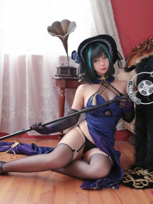 [魅瞳Meroko] 碧蓝航线-柴郡-旗袍_04