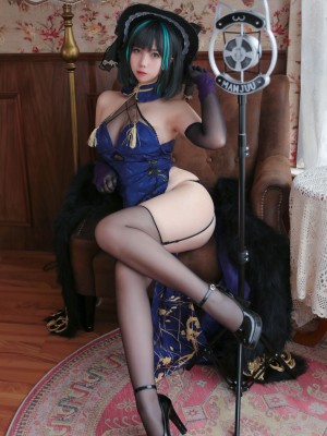 [魅瞳Meroko] 碧蓝航线-柴郡-旗袍_12