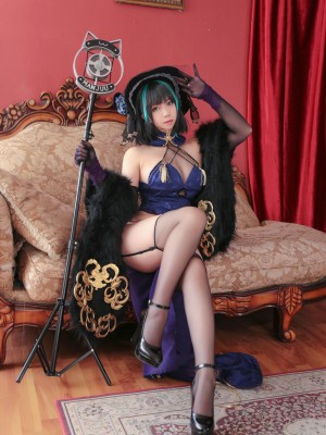 [魅瞳Meroko] 碧蓝航线-柴郡-旗袍_22