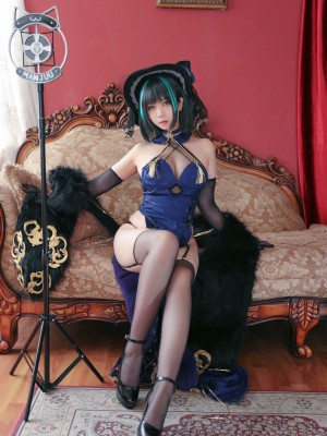 [魅瞳Meroko] 碧蓝航线-柴郡-旗袍_26