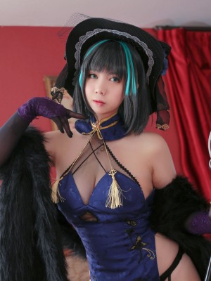 [魅瞳Meroko] 碧蓝航线-柴郡-旗袍_11