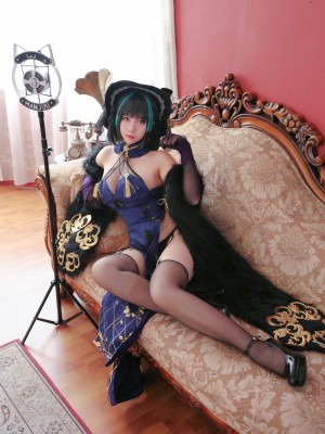 [魅瞳Meroko] 碧蓝航线-柴郡-旗袍_20