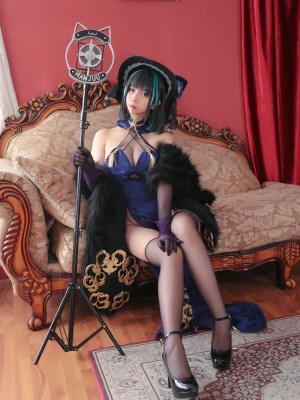 [魅瞳Meroko] 碧蓝航线-柴郡-旗袍_21