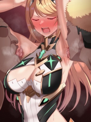 [えるう (eruu)] ヒカリ腋責め (ゼノブレイド2)_04