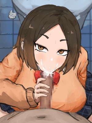 [カブト3号] 後輩ビッチにお金も精子も搾られる話_113