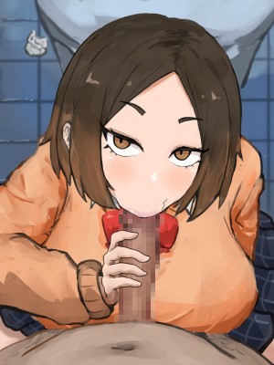 [カブト3号] 後輩ビッチにお金も精子も搾られる話_109