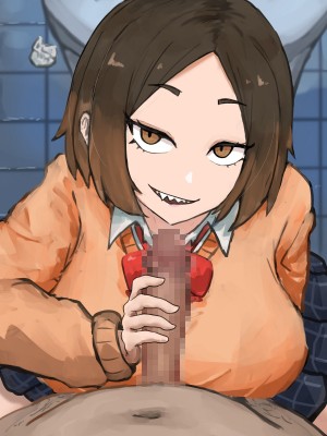 [カブト3号] 後輩ビッチにお金も精子も搾られる話_108