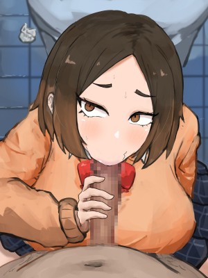 [カブト3号] 後輩ビッチにお金も精子も搾られる話_111