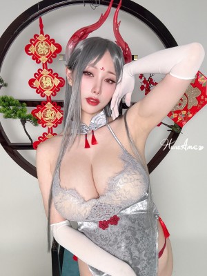 雨波 HaneAme Original New Year Dragon Qipao_29