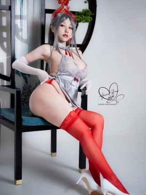 雨波 HaneAme Original New Year Dragon Qipao_07