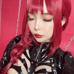 Umeko J cosplay Makima Latex - Chainsaw Man_143