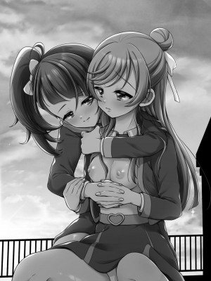 [ろーぷあいらんど (みやのゆき、宮野とりい)] 残紅の空 (ひろがるスカイ!プリキュア)｜残红之空 [notuzi个人汉化] [DL版]_02